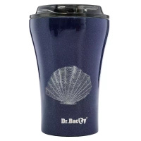 Kubek do kawy Dr.Bacty Apollo 227 ml - Muszla morska - granatowy