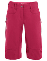 Szorty rowerowe damskie Vaude Moab IV - czerwone