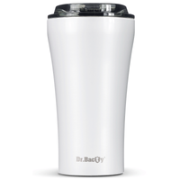 Kubek termiczny na kawę Dr.Bacty Apollo 2.0 - 360 ml - Glossy White - powystawowy