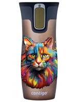 Kubek termiczny Contigo West Loop 2.0 470 ml - Kot - Latte