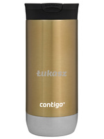 Kubek termiczny na kawę Contigo Huron 2.0 470ml - Złoty - Łukasz - powystawowy