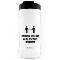 Kubek termiczny Dr.Bacty Notus 360 ml - Dystans - biały