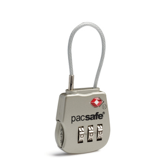 Kłódka bagażowa antykradzieżowa Pacsafe Prosafe 800 na szyfr, z systemem TSA