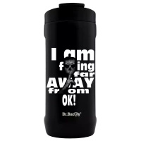 Kubek termiczny na kawę 2w1 Dr.Bacty Notus 360 ml - Away - czarny