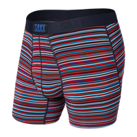 Bokserki męskie szybkoschnące SAXX VIBE Boxer Brief paski - wielokolorowe