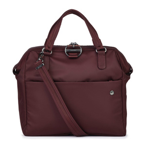 Pacsafe Citysafe CX Satchel Torba damska - bordowa