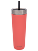 Kubek termiczny ze słomką Contigo Luxe Tumbler 720ml - Coral