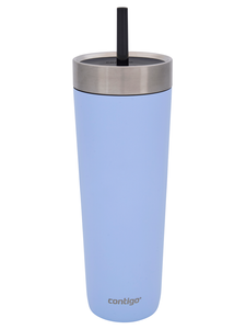 Kubek termiczny ze słomką Contigo Luxe Tumbler 720ml - Periwinkle