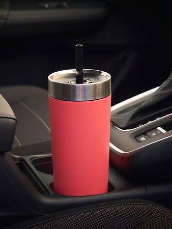 Kubek termiczny ze słomką Contigo Luxe Tumbler 720ml - Coral