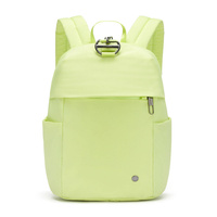 Plecak mini damski antykradzieżowy 8L Pacsafe CX - limonka