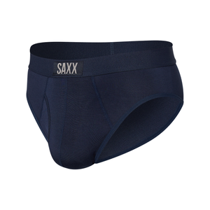 Slipy męskie wygodne SAXX ULTRA Boxer Brief Fly - granatowe