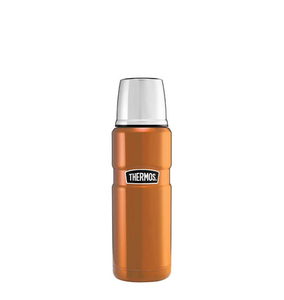 Duży termos King 1,2l marki Thermos - miedziany