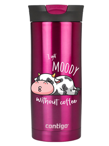 Kubek termiczny Contigo Huron 470 ml - Vivacious Moody Cow