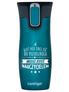 Kubek termiczny Contigo West Loop 2.0 470 ml - Dla Przedszkolanki - Biscay Bay