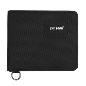 Portfel mały RFID Pacsafe - czarny