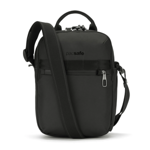 Torba średnia na ramię męska/ listonoszka antykradzieżowa Pacsafe Metrosafe X vertical crossbody 6 l - Black