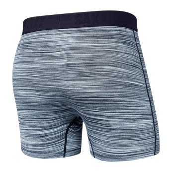 Bokserki męskie szybkoschnące SAXX VIBE Boxer Brief melanż - niebieskie