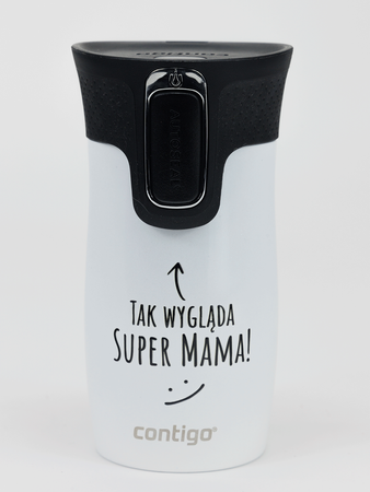 Kubek termiczny Contigo West Loop Mini 300ml - Tak wygląda Super Mama - Salt