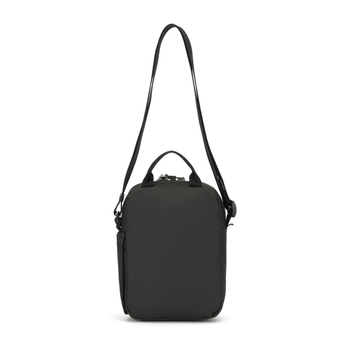 Torba średnia na ramię męska/ listonoszka antykradzieżowa Pacsafe Metrosafe X vertical crossbody 6 l - Black