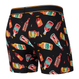 Bokserki męskie SAXX DAYTRIPPER Boxer Brief Ostre Sosy - czarny