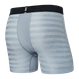 Bokserki męskie chłodzące / sportowe z rozporkiem SAXX DROPTEMP COOL Boxer Brief Fly – błękitne